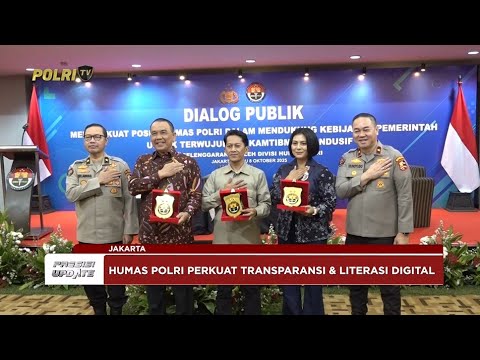 PRESISI UPDATE: LIVE REPORT - DIVHUMAS POLRI GELAR DIALOG PERKUAT KOMUNIKASI PUBLIK 08/10/25 (16.00)