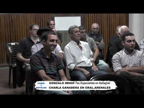 CHARLA GANADERA EN GRAL.ARENALES
