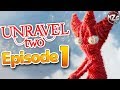 Unravel Two Gameplay Walkthrough - Episode 1 - Yarny's New Friend! Chapter 1 & 2! (PS4)