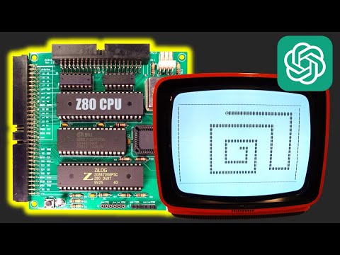 Z80 Programming With ChatGPT