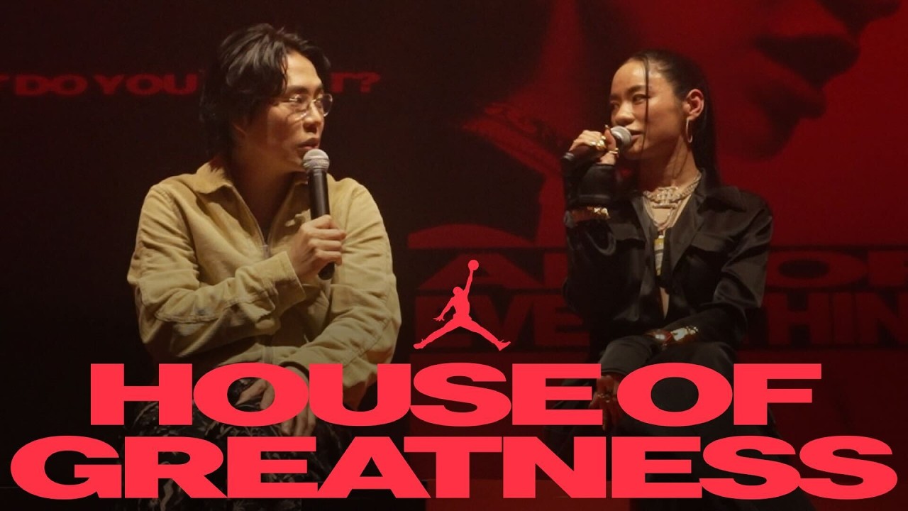 Awich and 高比良くるま [令和ロマン] "What you wanna be?" conversation | Jordan