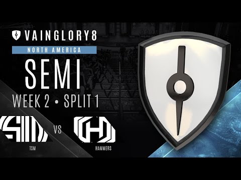 Hammers Esports vs TSM - Match 1 Semi Finals - Week 2 - NA Vainglory8