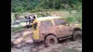 preview picture of video 'Dharmasraya Jeep 4x4#2 @Sei Lansek - Sumbar'