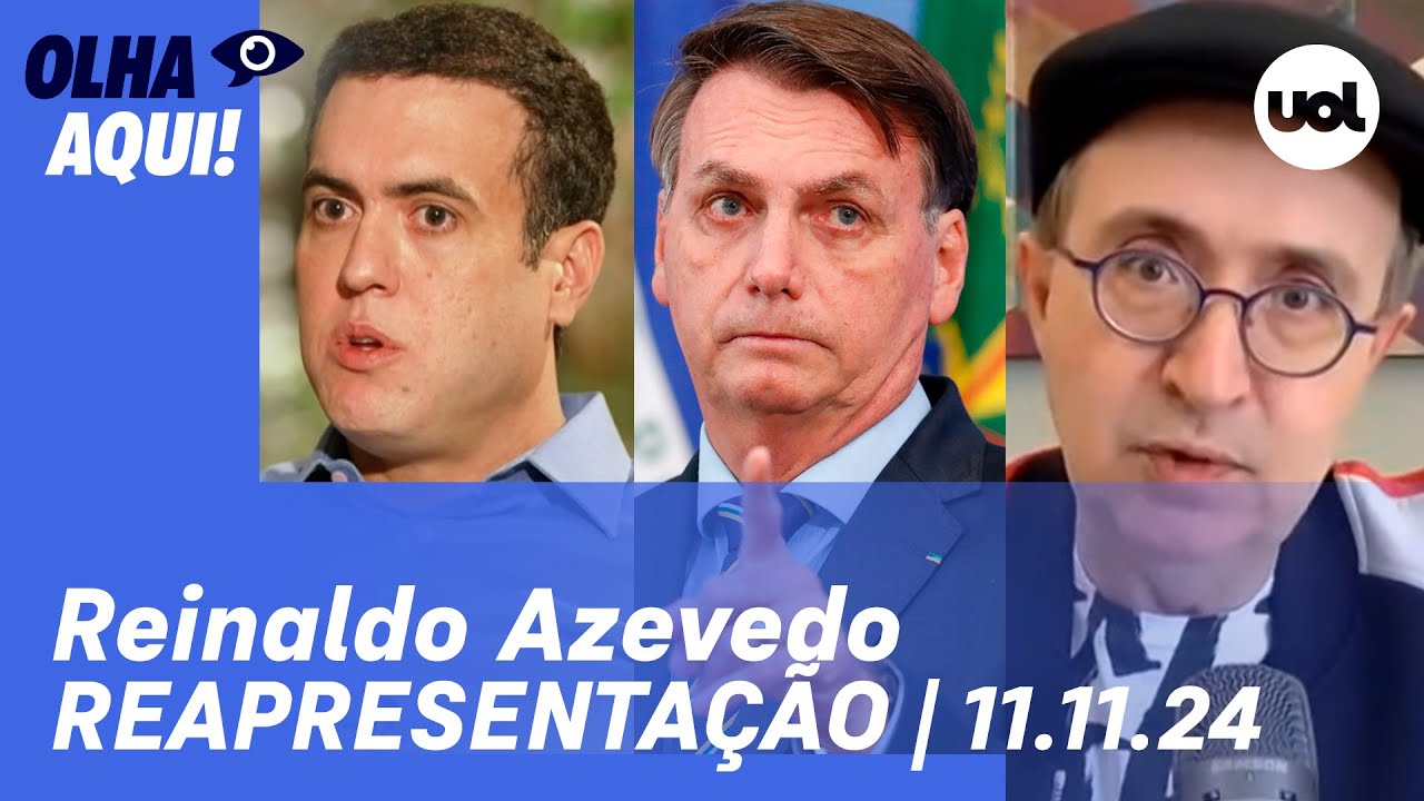 Reinaldo analisa o assassinato do delator do PCC, Bolsonaro e democracia | Reapresentação Olha Aqui