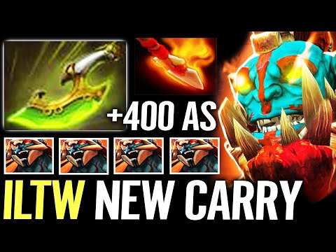 🔥 iLTW Huskar NEW CARRY — Swift Blink + BERSERKER +400 AS Max Speed Burning Spear Dota 2 Pro