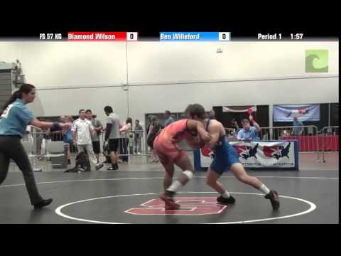 Mens FS FS 57 KG - Diamond Wilson vs. Ben Willeford