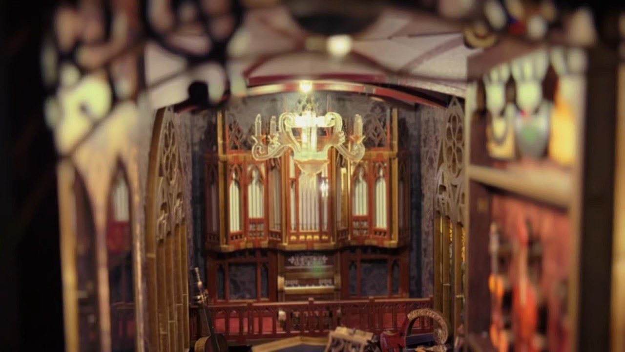 FIFIJOY Timeless Melody Book Nook Kit || Immersive Assembly Process - Relaxing Video