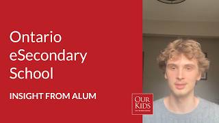 Ontario eSecondary School, Alumnus Video Review from Lucas Hillier-Huot