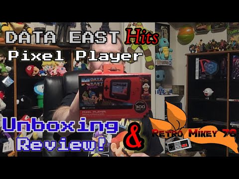 DATA EAST Hits Pixel Player Unboxing & Review!