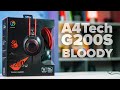 Накладні навушники Bloody G200S Black Red провідні з мікрофоном 5