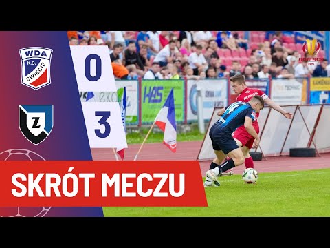 Skrót finału Pucharu Polski K-PZPN: Wda Świecie - Zawisza Bydgoszcz (0:3)