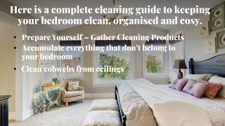 Deep Clean Your Bedroom from Top to Bottom