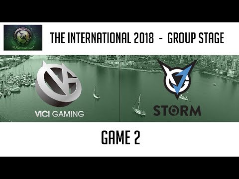 Vici Gaming vs VGj.Storm (Game 2) | The International 2018: Group Stage