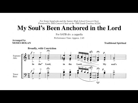 My Soul’s Been Anchored in the Lord - Moses Hogan / Ansan City Choir 안산시립합창단