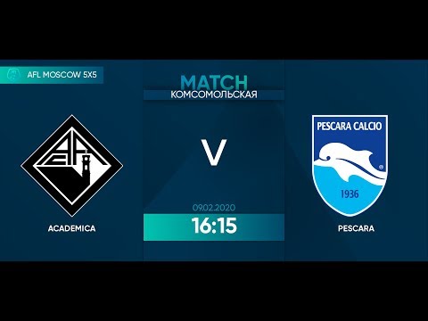 AFL20. 5x5. Day 9. Academica - Pescara. 2 half