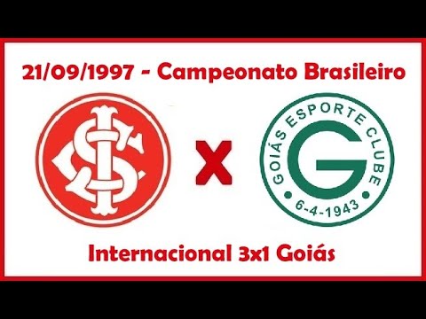 21/09/1997 - Internacional 3x1 Goiás - Campeonato Brasileiro 1997