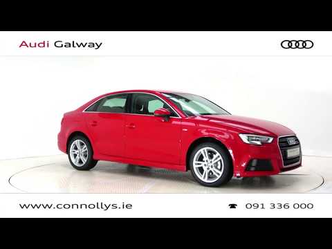CMG AUDI GALWAY: 2019 A3 SE SALOON *S LINE EXTERIOR PACK* 1.0TFSI 116BHP 192G895