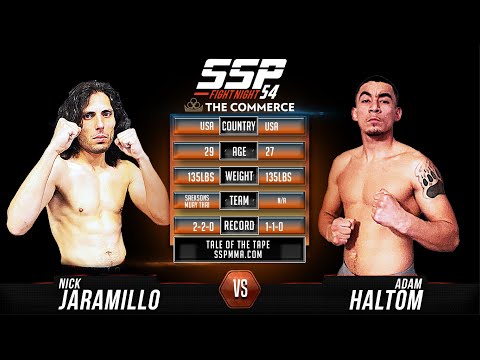 Nick Jaramillo vs Adam Haltom - SSP 54