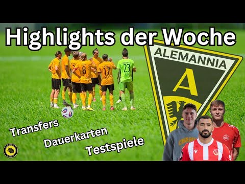 Was geht bei Alemannia Aachen? Trainingslager, News & Wochenrückblick aus Dessau | 3.Liga