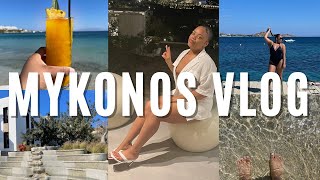 MYKONOS VLOG 2022: Come with me, fly you out to Greece | Cocktails & Catching Norovirus