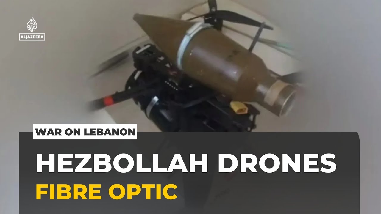 Hezbollah's new weapon: Israeli forces facing unjammable fibre-optic drones