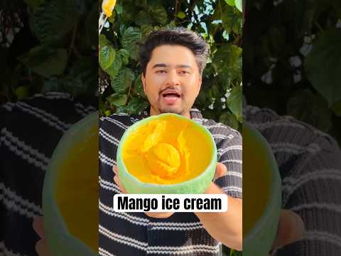 Mango Ice cream at home || Homemade ice cream