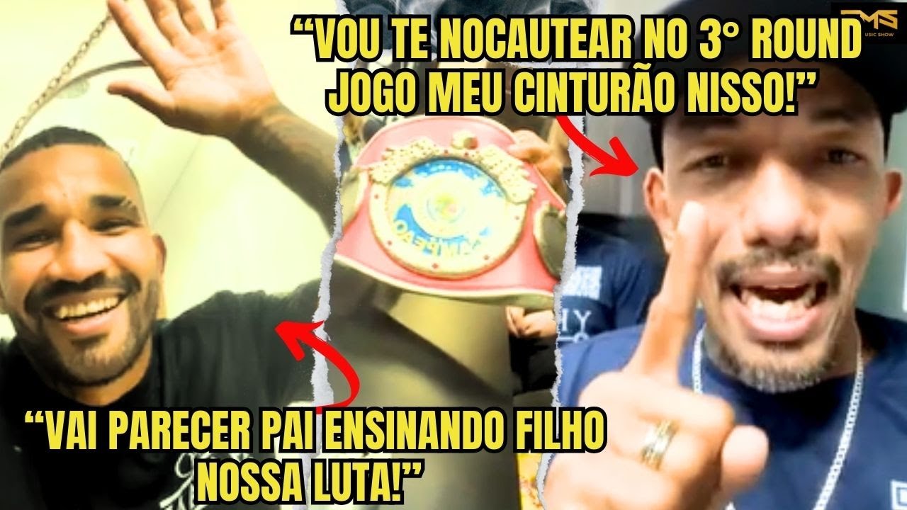 Esquiva Falcão x Mohamed: a guerra de palavras que incendiou o boxe brasileiro