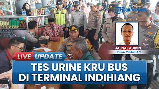 Wali Kota Tasikmalaya Lakukan Ramp Check di Terminal Indihiang, Sopir & Kondektur Jalani Tes Urine