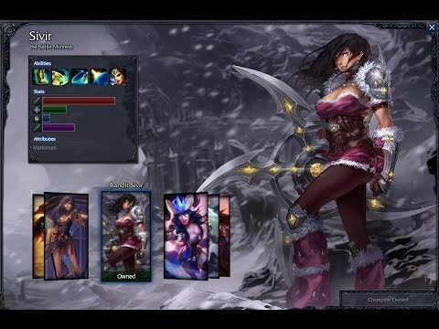 Bandit Sivir Skin Spotlight Gameplay 1080p HD League Of Legends