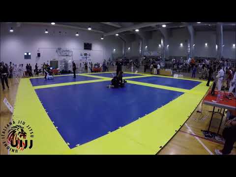 Napoli Jiu Jitsu Challenge 2017 - finale azzurra adulto leggero  - Mannozzi vs Tessitore