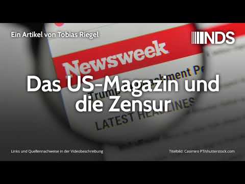 Das US-Magazin und die Zensur | Tobias Riegel | NachDenkSeiten-Podcast | 20.12.2019