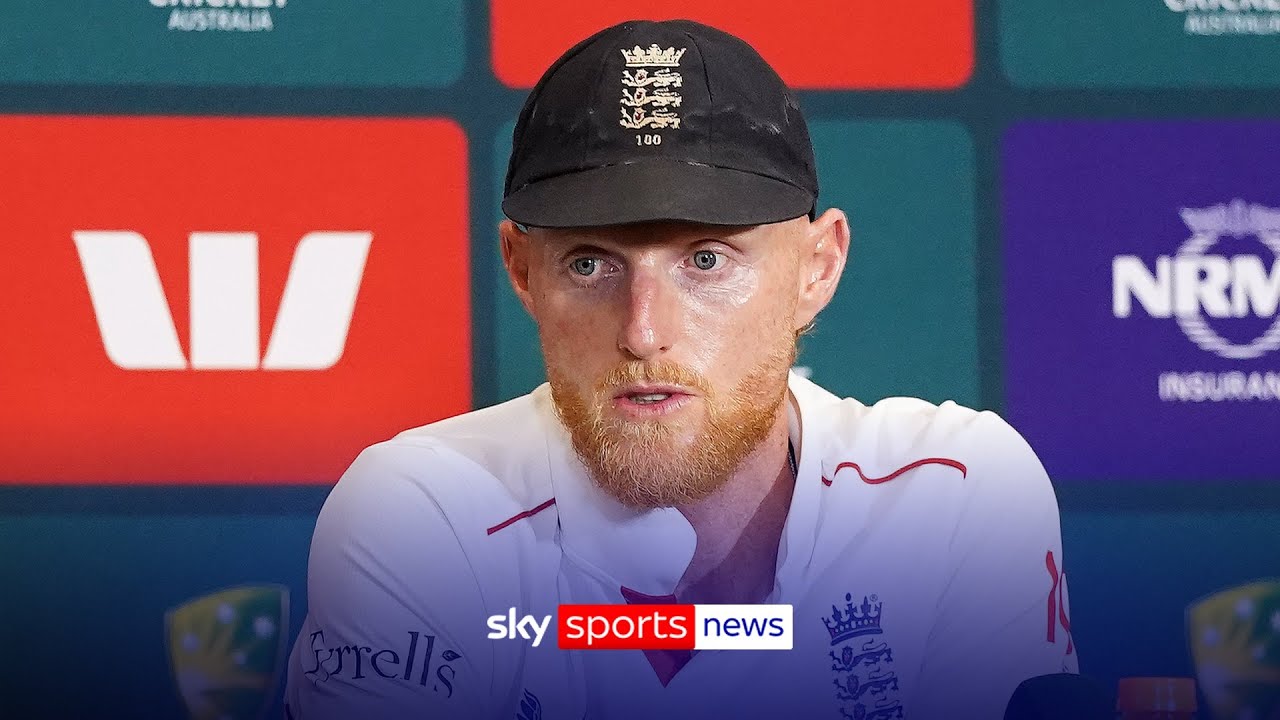 Ben Stokes claims his England side wasn't 'arrogant' following first test defeat
