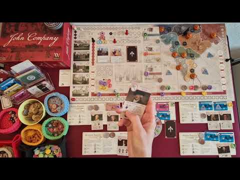 John Company (2.kiadás) társasjáték - 3. Cég működtetése - vrnk