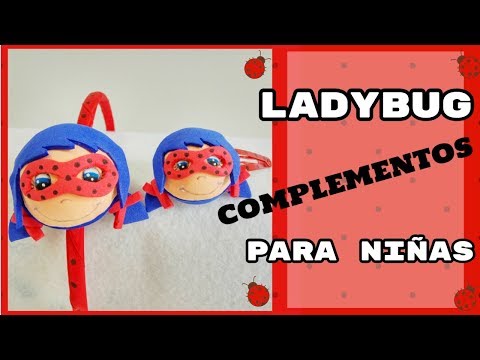 LadyBug- Accesorios para el pelo - YouTube