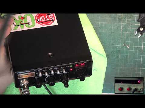 President Walker ASC CE MultiNorm UK/EU AM/FM CB radio - service alignment