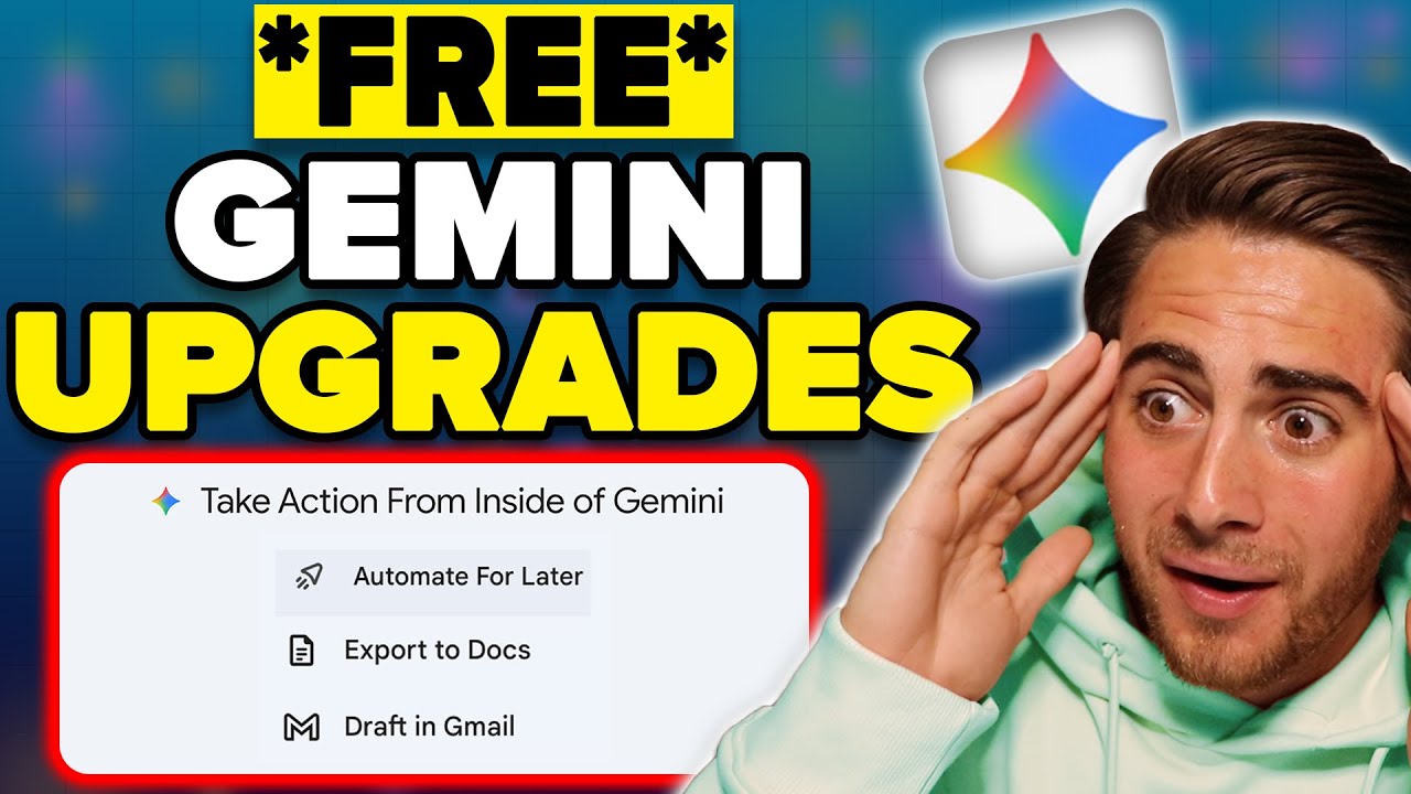 Google Gemini Released MORE FREE Upgrades That Are INSANE (NEW Use Cases)