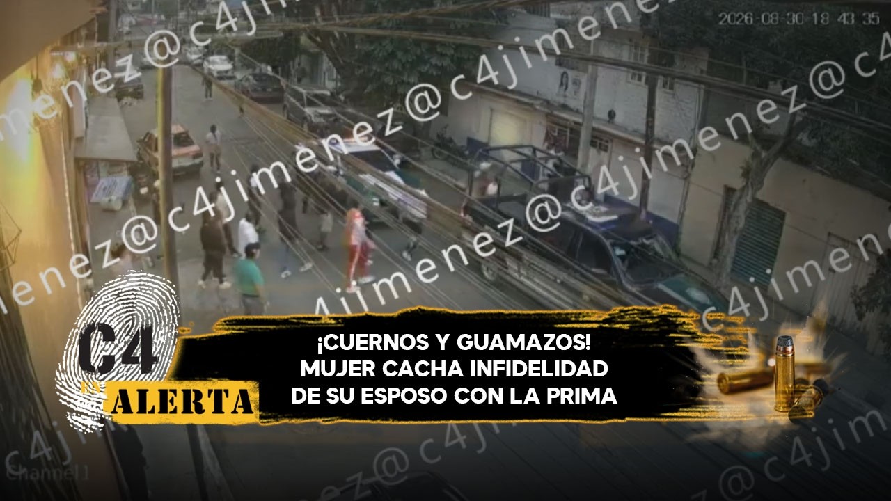 ¡La engañó con su prima! Mujer descubre infidelidad de su esposo y protagoniza riña en Iztacalco