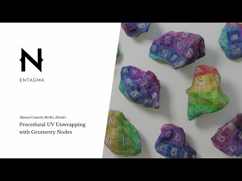 Blender Tutorial: Procedural UV Unwrapping with Geometry Nodes