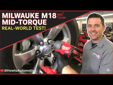 The Best Impact Wrench For Automotive Use: The Milwaukee M18 FUEL 1/2 Mid-torque!