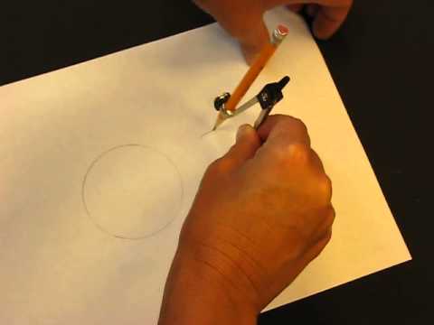 Part of a video titled How To Use A Compass by Lorri - YouTube