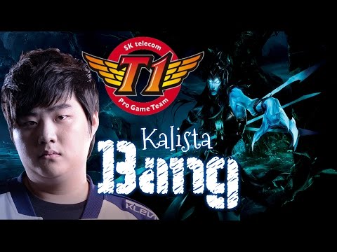 SKT T1 Bang KALISTA ADC vs Sivir - Patch 5.21 KR | League of Legends