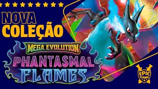 CONFERINDO A NOVA COLEÇÃO POKÉMON PHANTASMAL FLAMES!