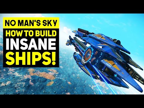 No Man's Sky - 5 of The Most Insane SHIPS & How To Build Them (NMS Voyagers Tips)