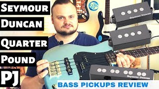 Video thumbnail for Seymour Duncan Quarter Pound PJ Bass Pickups Set Review by Rumblin Man