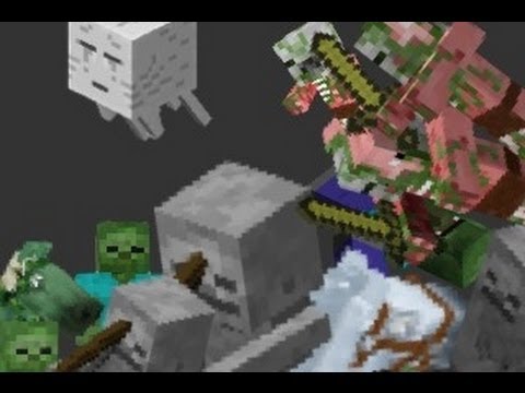 EPIC Minecraft MONSTER MASH ft. TuckerTheUltimate!