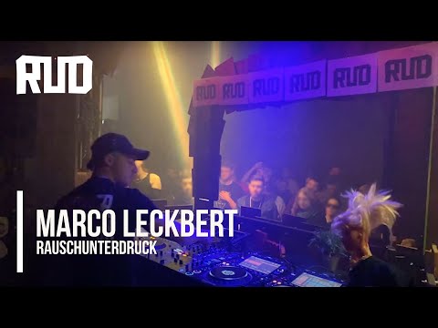MARCO LECKBERT [DJ-Set] @Rauschunterdruck 10.02.2023 [Hard Techno | Video-Set]