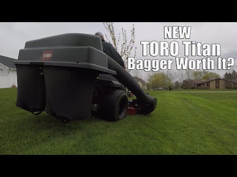 Does the E-Z Vac Bagging System Work Well On the New Toro Titan Zero Turn Lawn Mower? Model 79346