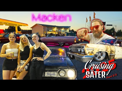 Säter Cruising 2025 Pilsnerbilar & Party (Part 2/2) Nostalgidagarna