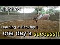 단 몇분만에 뒤공중돌기 배우기 그리고 성공, [Learning a Backflip in one day's success]