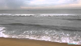 preview picture of video 'Edward Elliots Beach After Sunrise,Chennai, India'